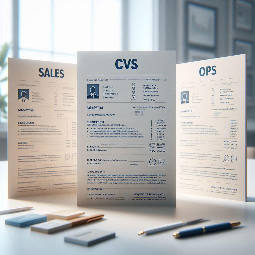 Freelancer crafting a compelling CV that highlights project-based work and client success