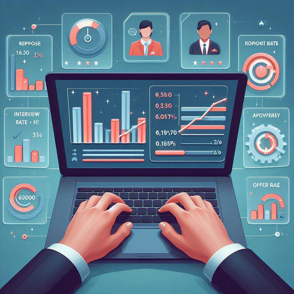 Professional reviewing AI-generated skills assessment report with development recommendations