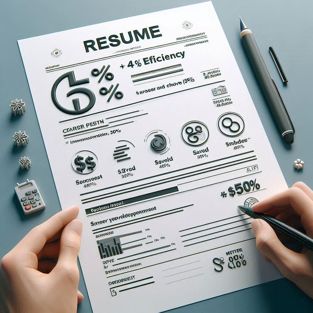 Professional crafting compelling work experience descriptions with impact metrics