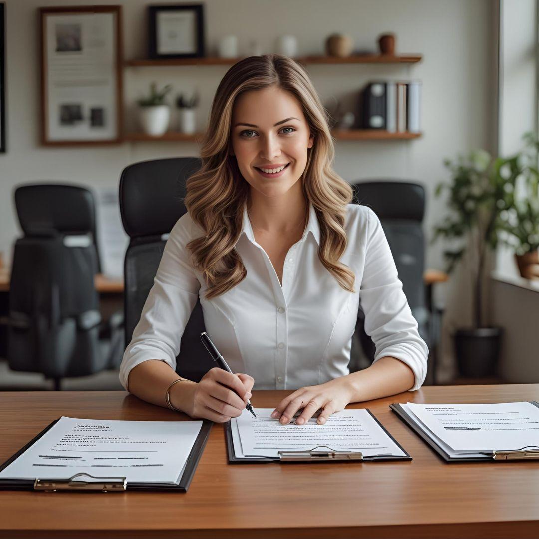 Job seeker organising a 12-week action plan with goals and milestones
